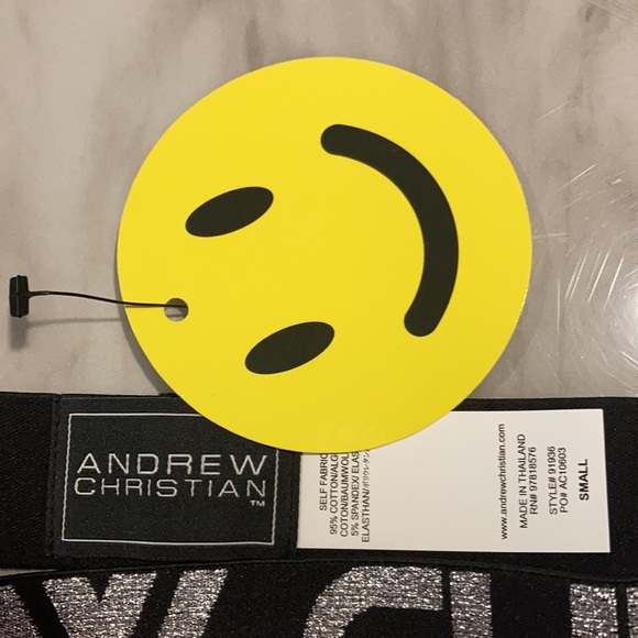 Andrew Christian Happy jock w/almost naked - Picture 2 of 4